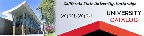 california state university northridge course catalog|california state university catalog.